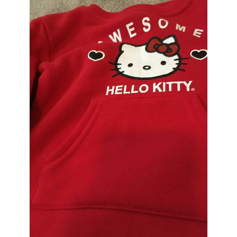 2 Piece Hello Kitty Baby Girls Set Outfit Shirt Leggings Size 18 Months - Picture 5 of 9